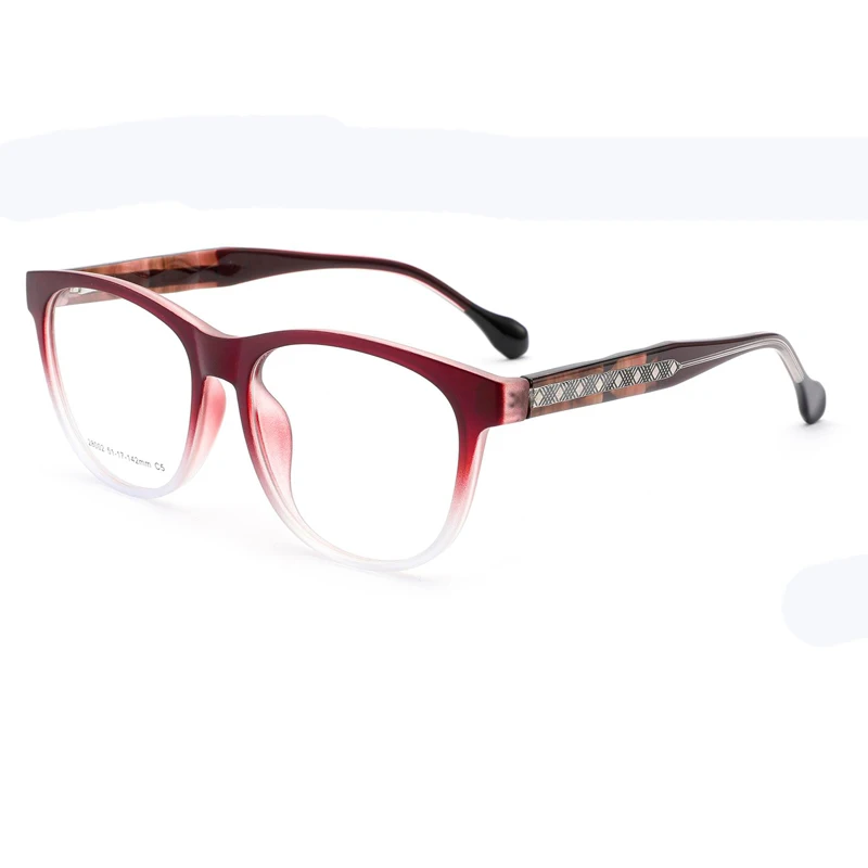 WXS-28002 New Arrival Women Cat Eye Square Fashion TR Eyeglasses Frames for All Face Eyewear Spectacles with Spring Temple