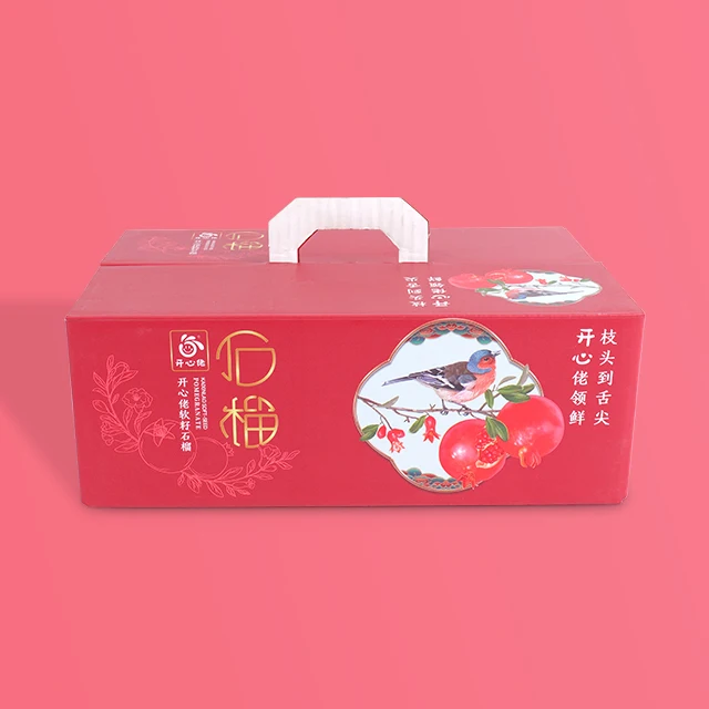 Wholesale Fruit Packaging Corrugated Paper Box Custom Printed and Size Eco-friendly Materials with Your LOGO details