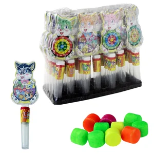 Hot Selling Cheap Plastics Animal Shape Maze Toys With Candy