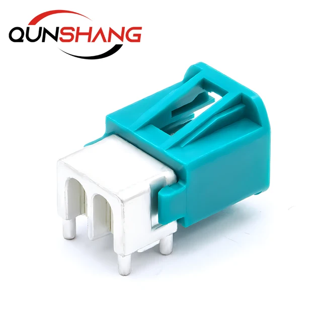 Mini fakra dual harness board end connectors are used for trolley harness connectors,automotive modifications fakra connector