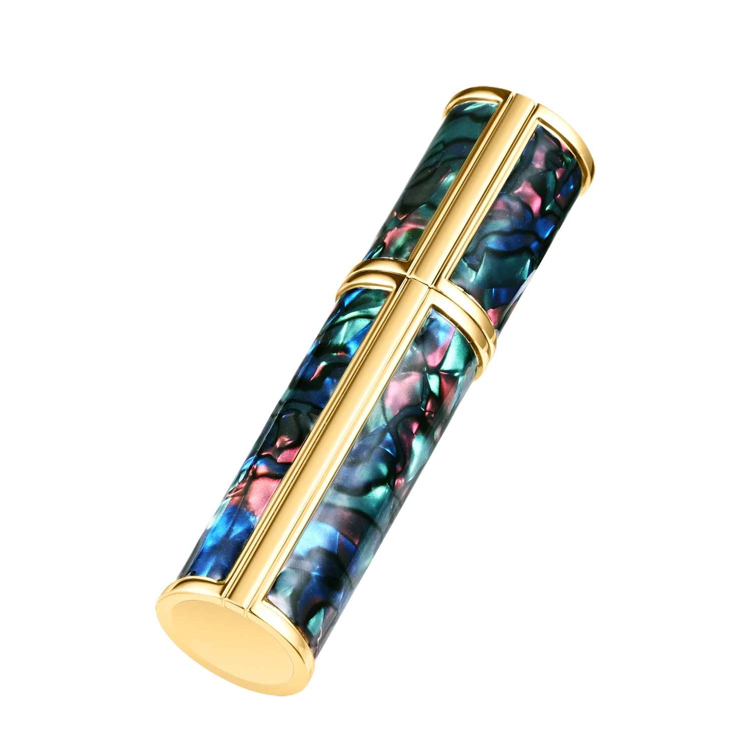 Classic Refillable Perfume  Revamped Refill System Elegant Metal Travel Atomizer Fill Spray Bottle  Flight Approved Portable