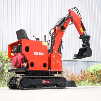 Deposit China's new hydraulic crawler excavator 1-1.5 tons small excavator small crawler excavator