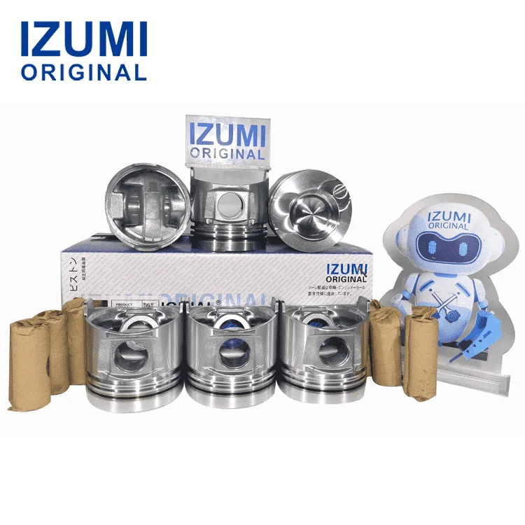 IZUMI ORIGINAL 6D95A 6202-33-2150 6202-32-2121 Piston Kit for Komatsu Engine Replacement Spare Parts