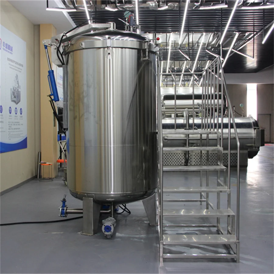 Automatic Vertical Retort Machine for Meat Canned Food Steam Sterilization Equipment New Used for Restaurant Farm Industries