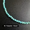 48. Blue Turquoise - Round