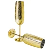 Fleur d'or gravée
