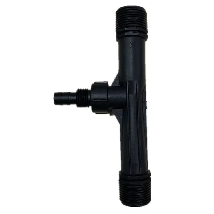 2 Inch Venturi Fertilizer Injector Ozone Venturi Injector Black Pvdf ...