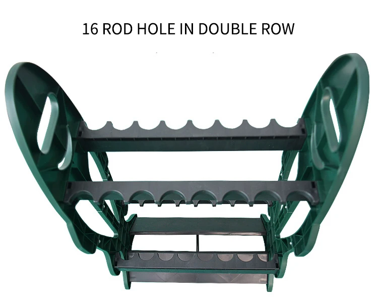 Cole Pole Rack Lightweight ABS Fishing Pole Racks - Durable & Foldable