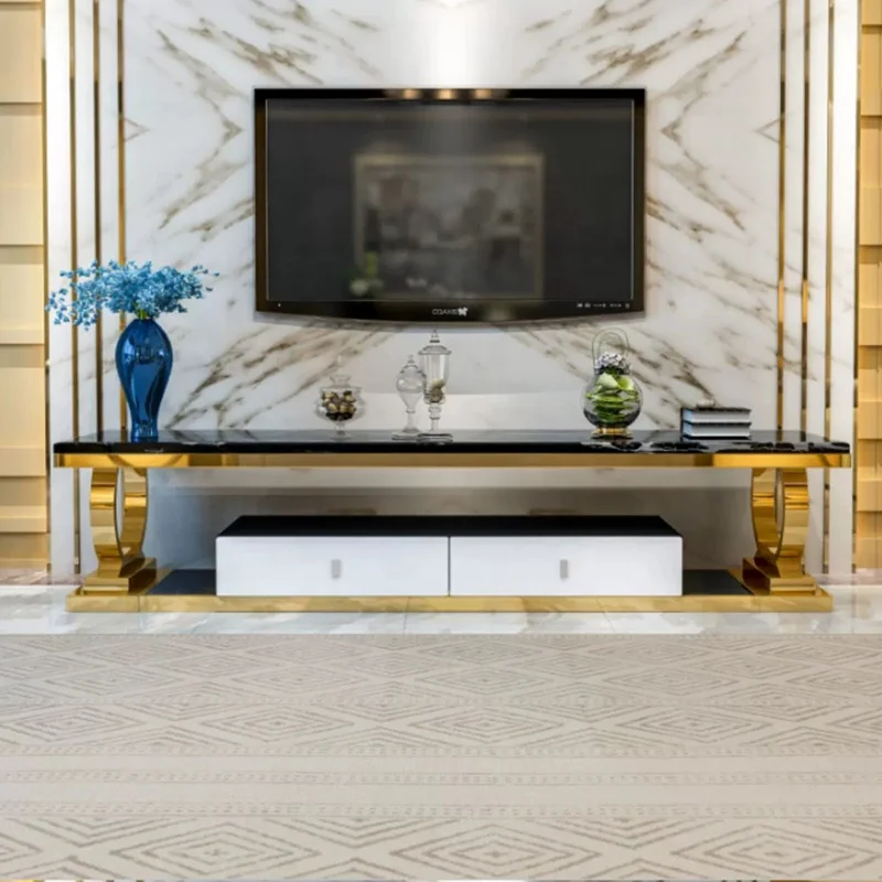 Furinno Supporto TV Senza Strumenti - Bianco/Piccolo, Montaggio Facile In 5 Minuti - Foto 6