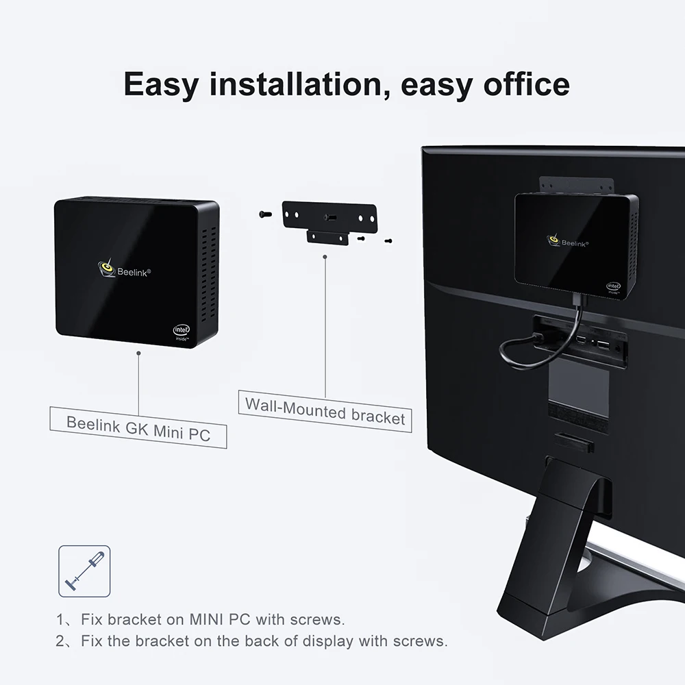 cheapest 256GB mini pc J4125 Small PC Game GK Mini Desktop Computers For Office Game player