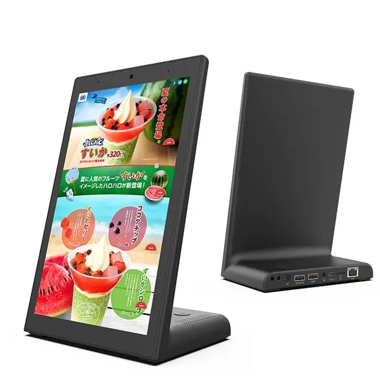 Restaurant Menu Display Digital Board for Indoor and Outdoor Advertising Touchscreen Custom OEM Solutions