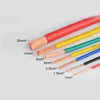 450/750V 1 X (1.5mm 2.5mm 4mm 6mm 10mm 16mm 25mm 35mm 50mm) H07Z-K LSOH Flexible Single Core Cable