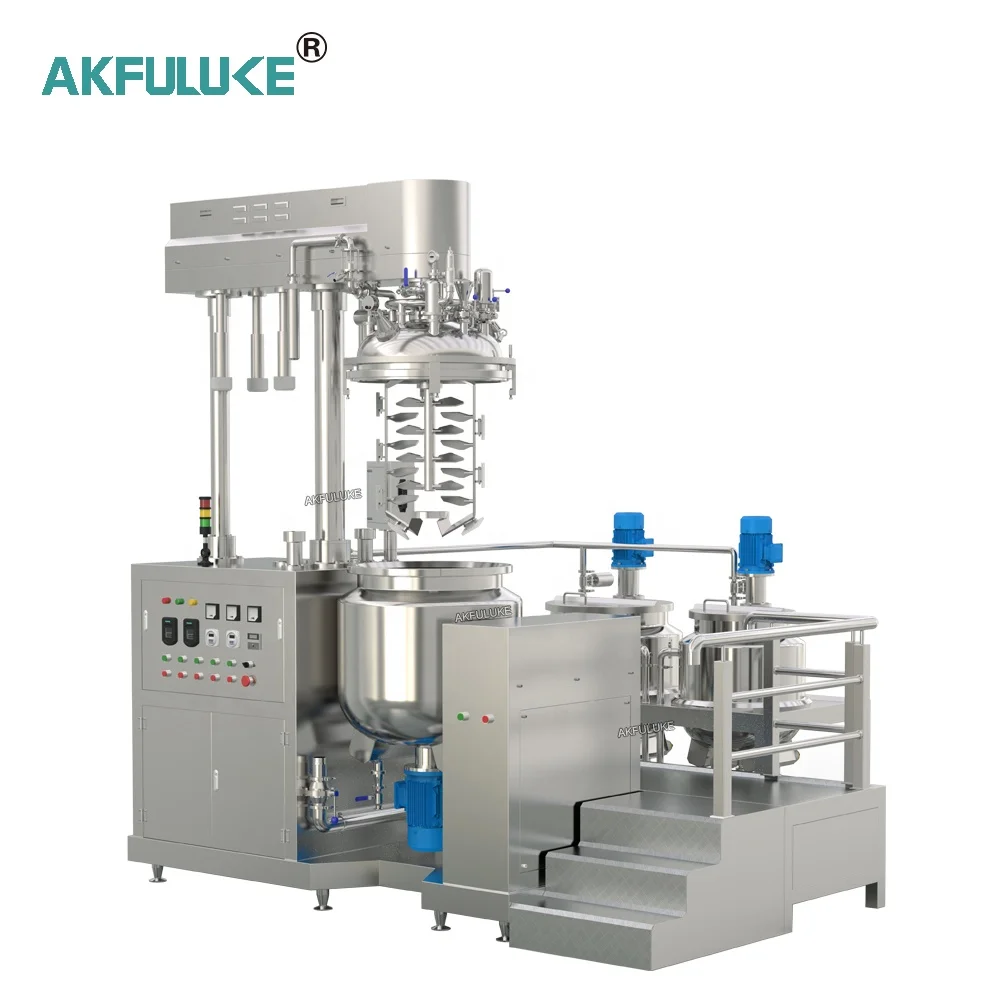 Лидер продаж, Интеллектуальный вакуумный гомогенизатор, эмульгирующий гомогенизационный смеситель, автоматический сенсорный экран