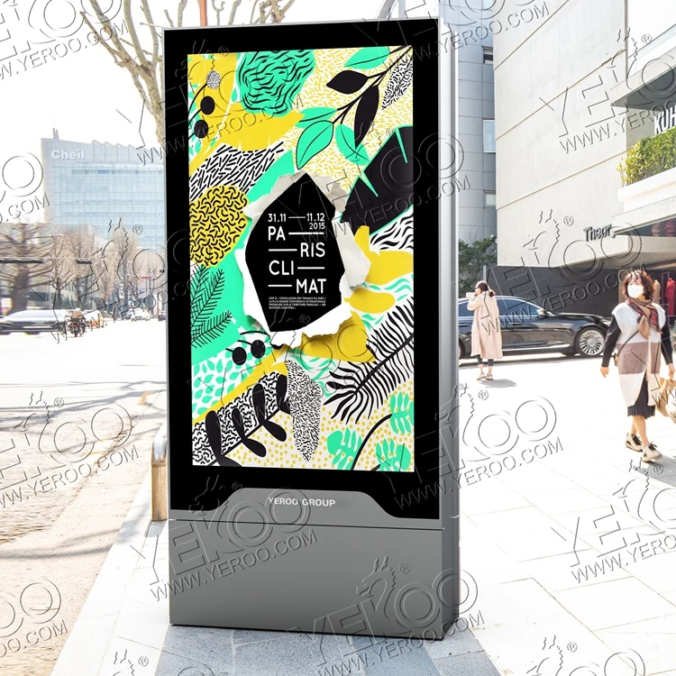 Outdoor P4 LED Screen Display Digital Signage Light Box for Sale