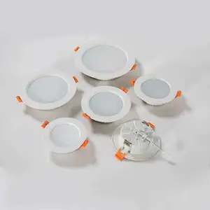 Modern Aluminum Ceiling Recessed LED Downlights with Spot Lighting Indoor Use 3500K Warm White