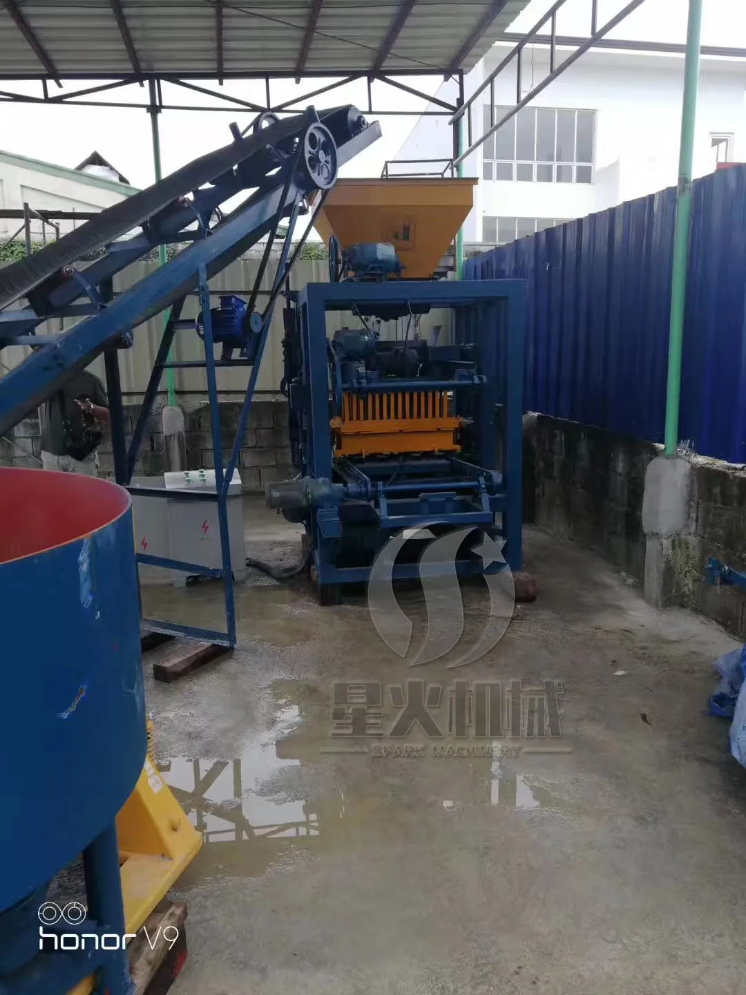 Automatic Hydraulic Concrete Cement Brick Block Making Machine Granite ...