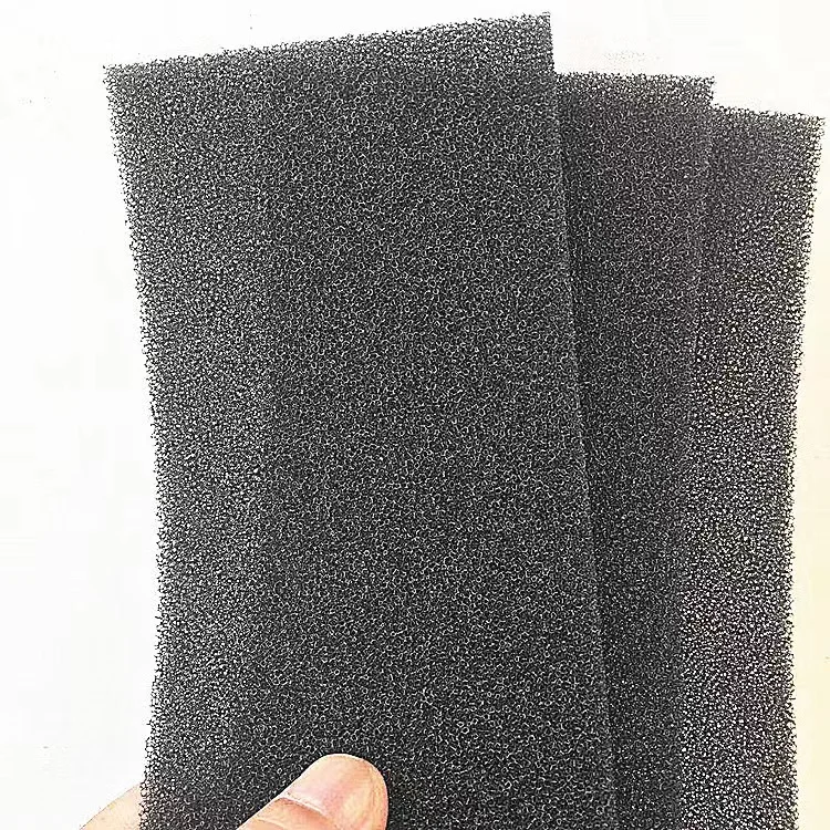Reticulated Polyurethane Open Cell Mesh 20 30 40 50 60 Ppi Fish Tank Aquarium Filter Foam Sponge