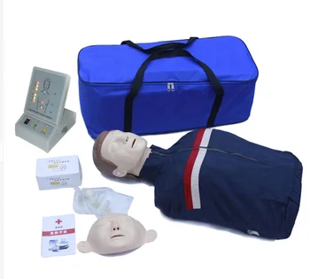 Factory Medical Emergency Training Manikin Human Half Body Manikin CPR 190 For Medical Education