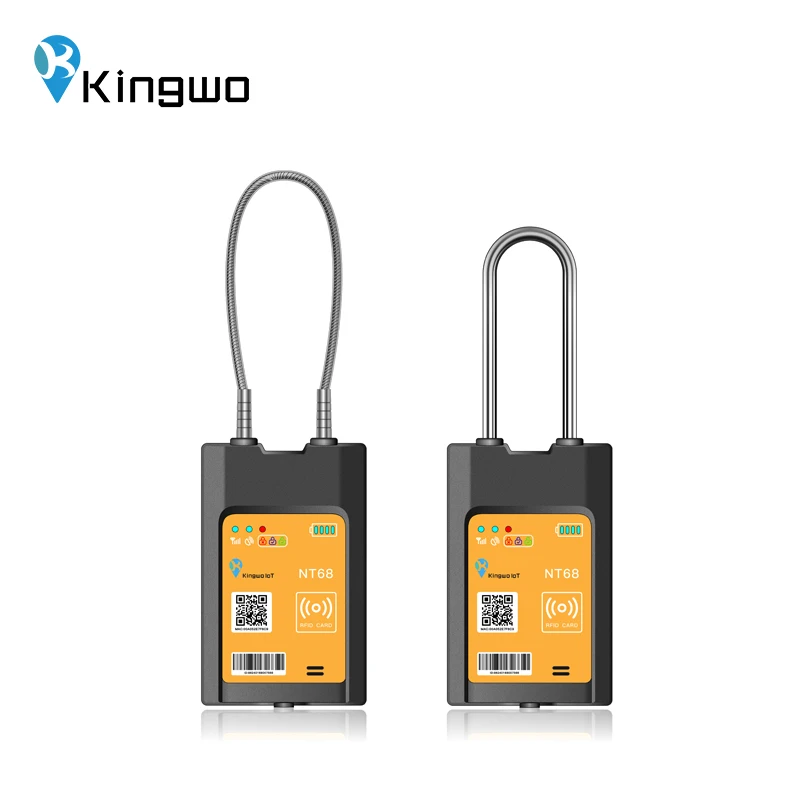 Cargo tracker Logistic Solution 4g Wired with Big Battery Live Tracking History Trace Gps Padlock Container Tracking System