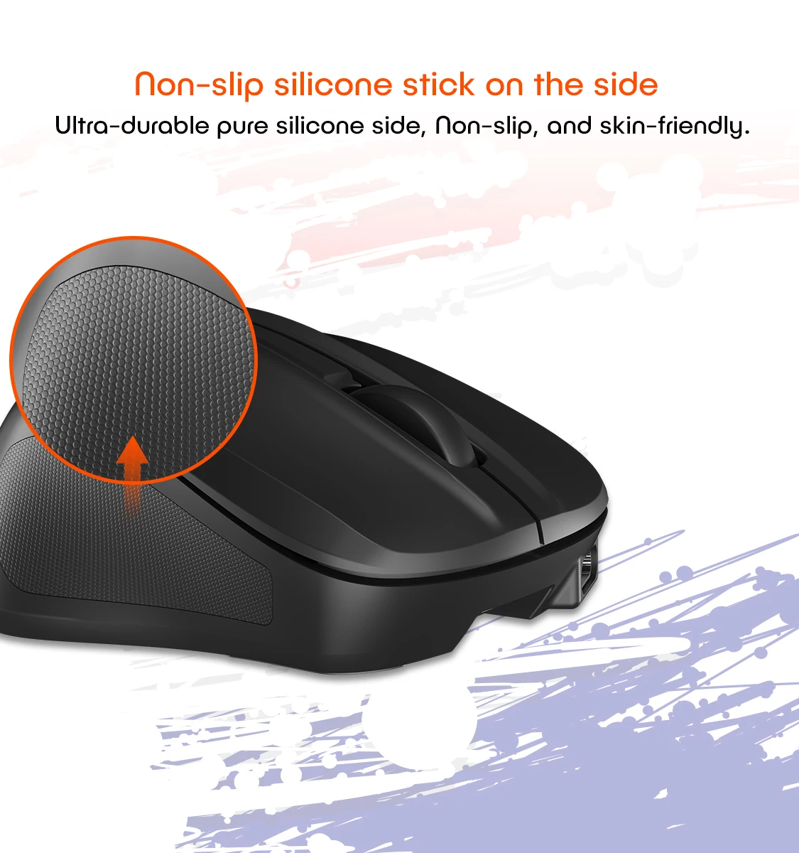 Meetion MiniGo Silent Wireless White Mouse