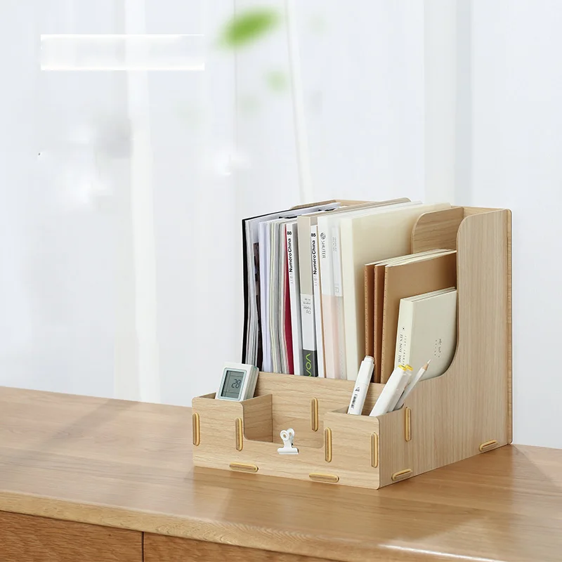 Folder Receiving Box Desktop Information Office Desk Document Shelf Office Student Document Receiving Office Storage Shelf