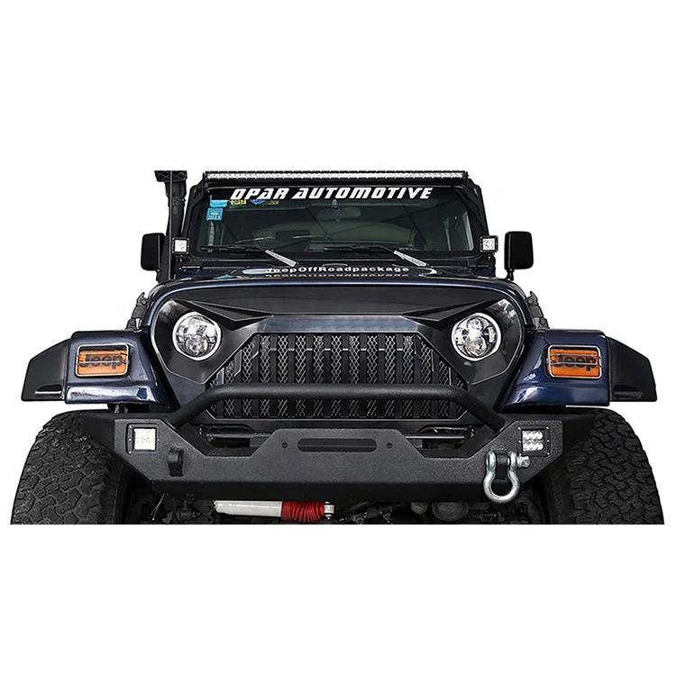 Tj Grille Front Grill For Jeep Wrangler Tj - Buy Tj Grille,Tj Grille,Tj  Grille Product on 