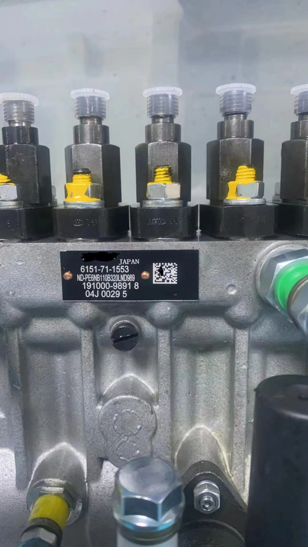 Denso Pump 191000-9891 for HINO J08C Diesel Engine Repair