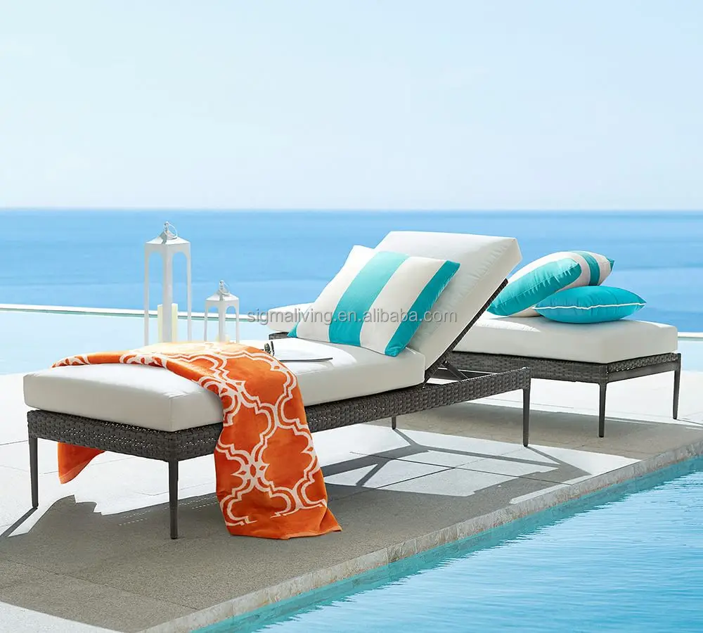 patio daybed rattan lounge chaise multi purpose design outdoor furniture chaise sofa bed