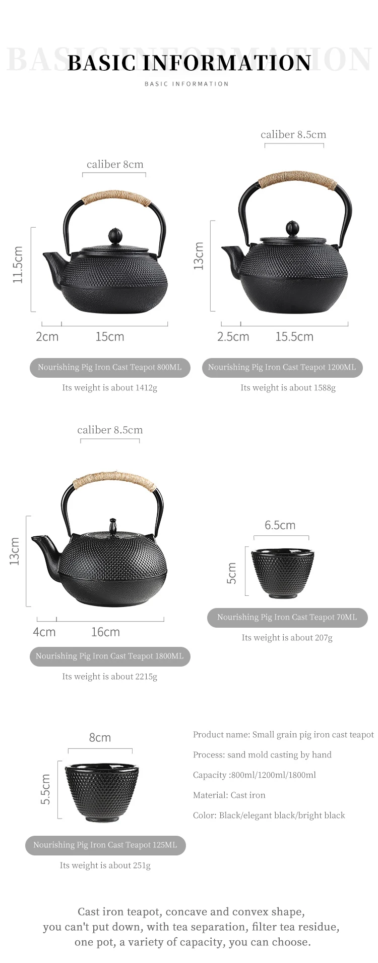 Cast Iron Enamel Coated Antique Cast Iron Kettle Teapot 1200 Ml Buy