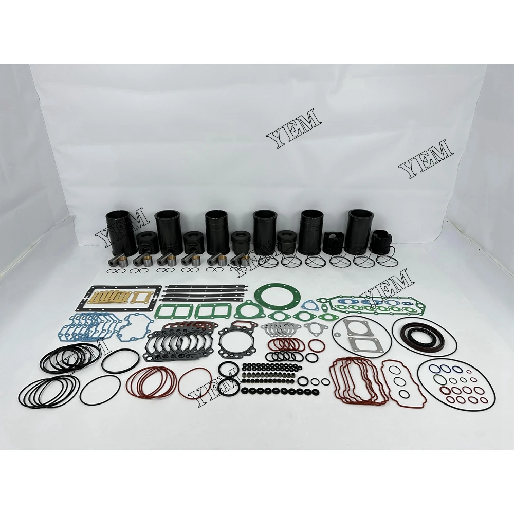 For Komatsu 6D125 Cylinder Liner Kit With Gasket Set Engine Parts for Sale