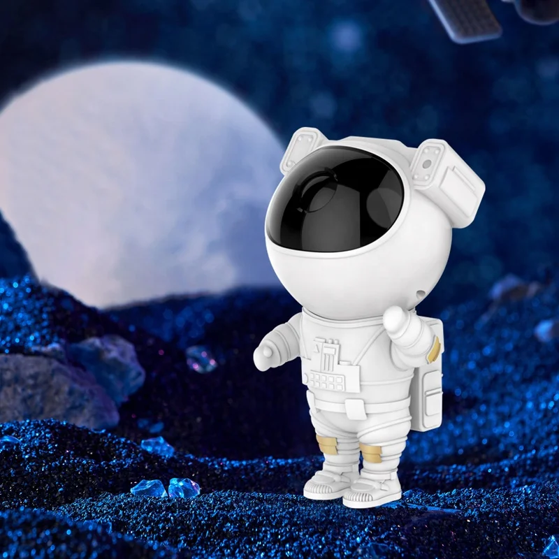 Night Light Projector Star Projector Astronaut Projector Stars Effect Light Cover Astronaut Projection Lamp