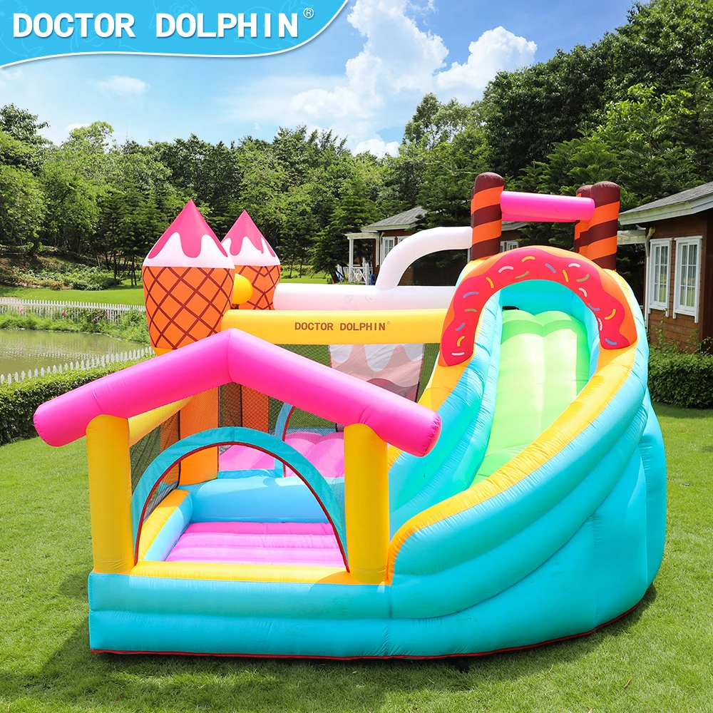Doctor Dolphin Yard Games - Fun Inflatable Jumping Castle