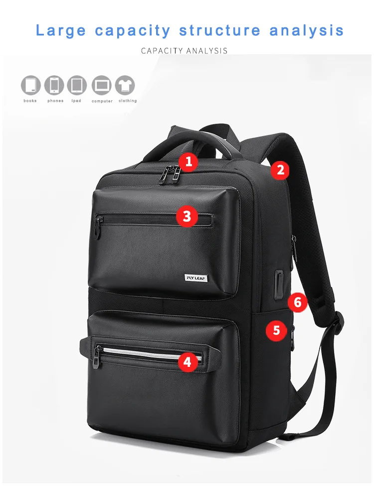 luxury business backpack