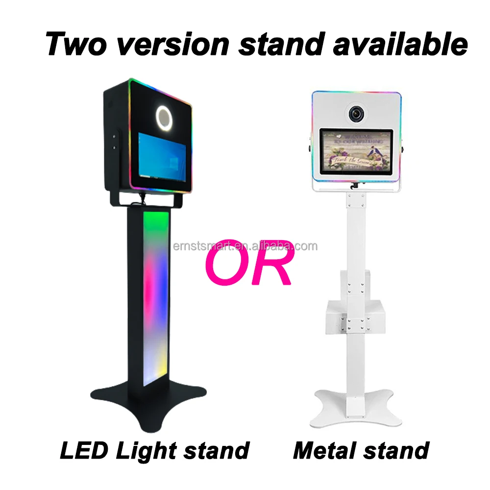 Magic Mirror Photo Booth Led Frame Screen Case Transport Mirror Selfie