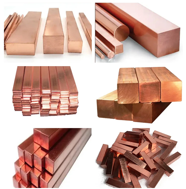High Quality 50 Pound Copper Bar Copper Square Bar Suppliers Copper