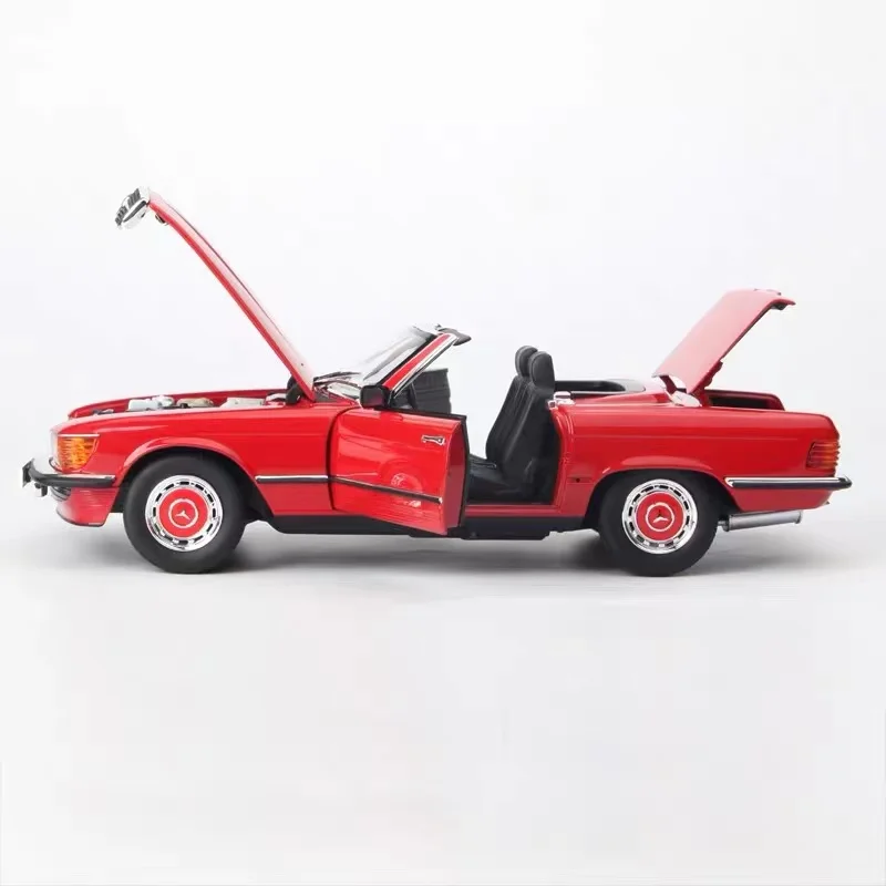 Norev 1:18 350sl Diecast Models Alloy Simulation Alloy Car Model Toy 