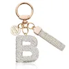 Letras de diamantes plateados-b