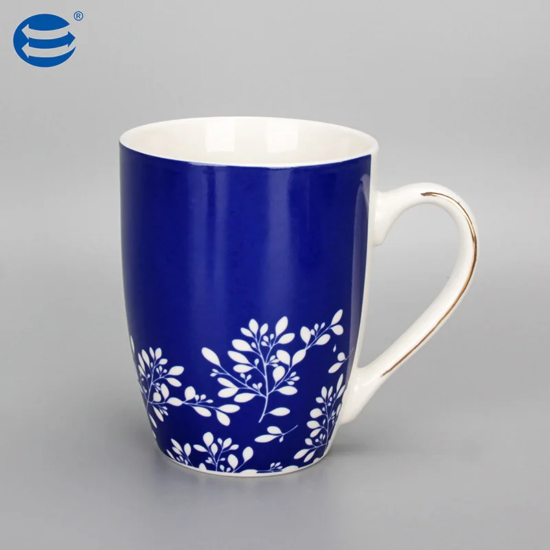 Elegant Blue And White Flower Ceramic Pattern Tableware Sets Bone China