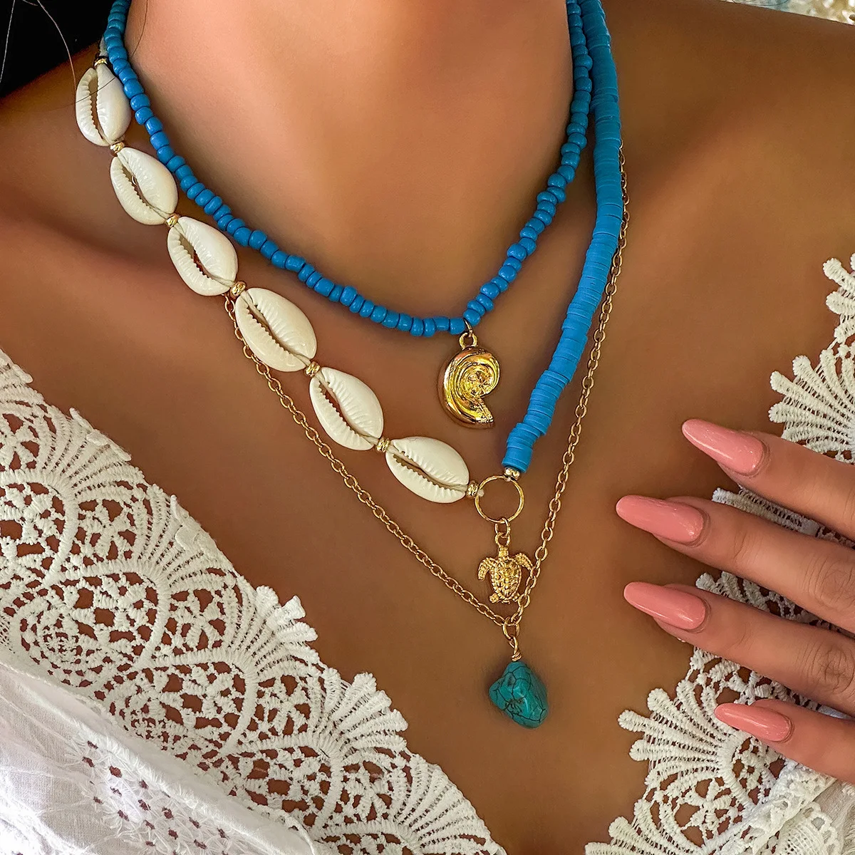 Gold Plated Jewelry Set Design Austrian Crystal Necklace Bracelet Ring Earrings