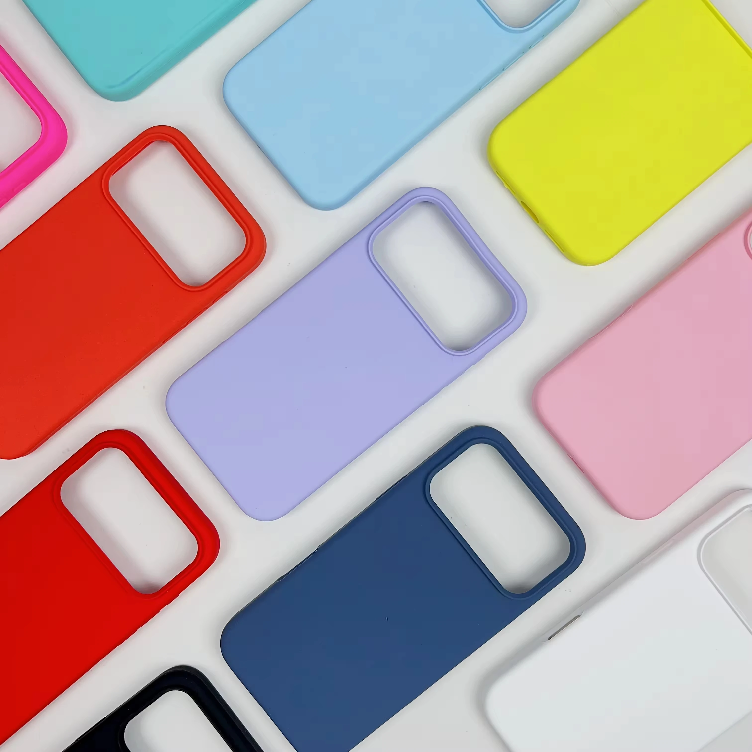 product laudtec oem logo new design 17 air liquid silicone case protective shockproof mobile cell mobile cover case for iphone 17 series-3