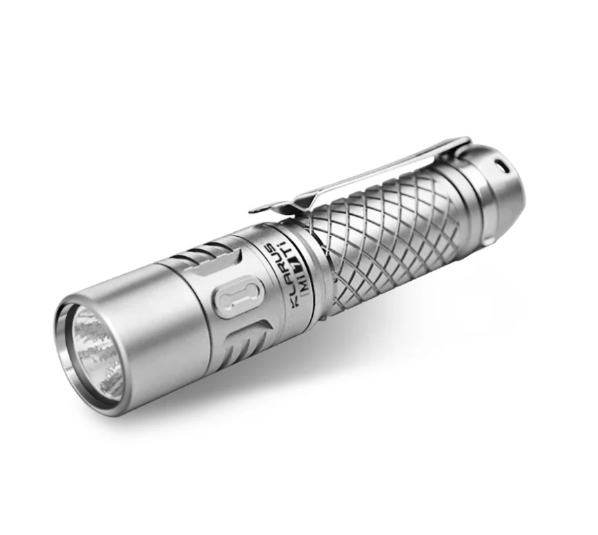 KLARUS Mi7 Ti - 700 Lumens IPX-8 Flashlight for Everyday Carry