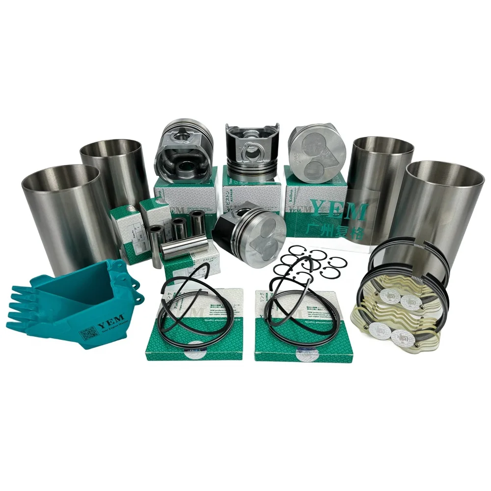 Agricultural Engine Parts 8DC9 D04F D06F FD10 Cylinder Liner Kit for Mitsubishi Diesel Engine