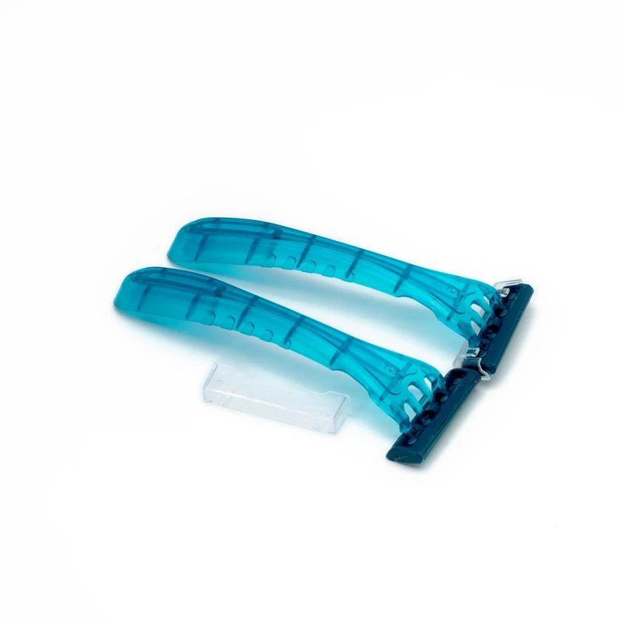 Portable Two-Blade Disposable Razor Kit Eco-Friendly Stainless Steel ...