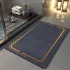 Gold bar frame - Navy blue