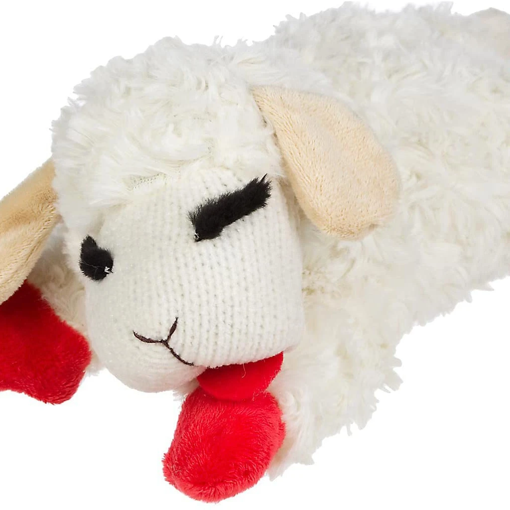 lambchop dog toy