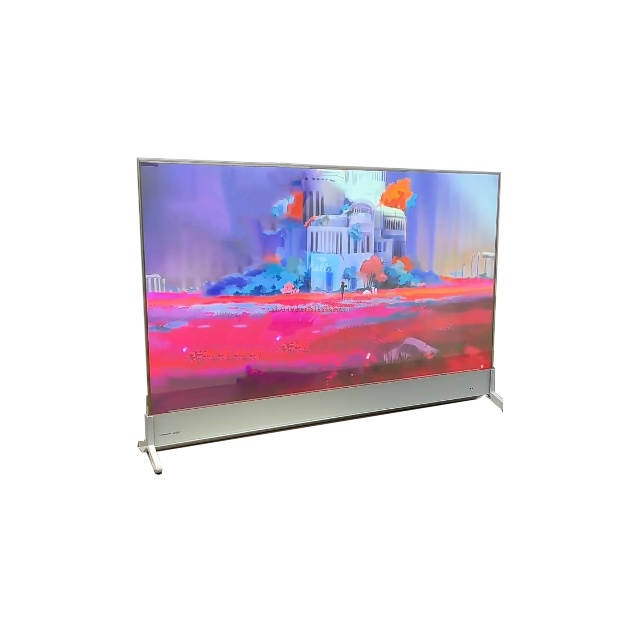 LG 77 Zoll transparenter OLED-Bildschirm lw770pql 3840(rgb)*2160 600 nit hdm-i-Eingang Android intelligentes Werbedisplay