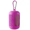 Toalla con funda de silicona colorida [Rojo Rosado]
