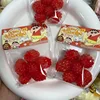 BZ010 Colgante de pellizco de bolsa de fruta de frambuesa 1 pieza