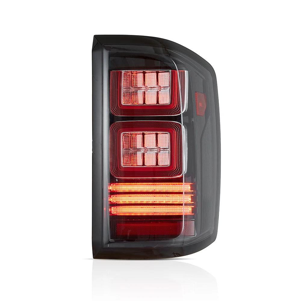 Vland New Style Plug And Play LED Tail Lights 2014-2018 Car Taillight For Chevrolet Silverado 1500 Rear Lights factory