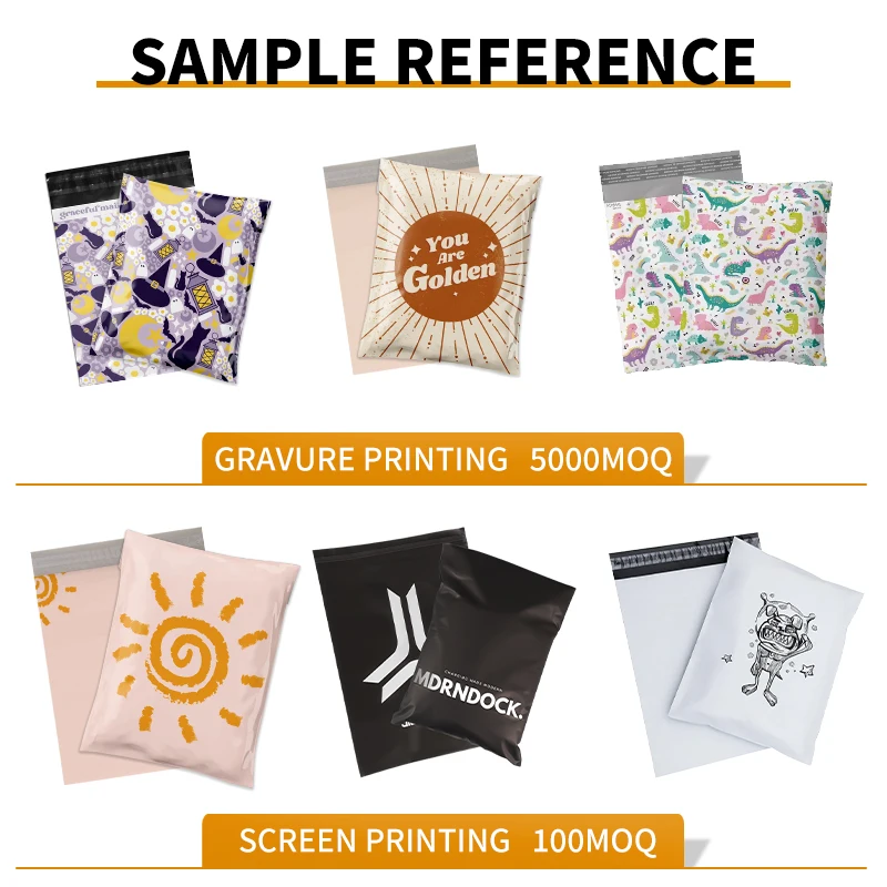 Custom Design Print Logo Biodegradable Mailer Clothes Packaging Plastic Express Shipping Bag Mailer Mailing Bags for Clothing